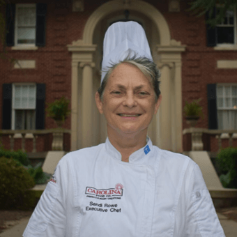 Chef Sandra Rowe smiling