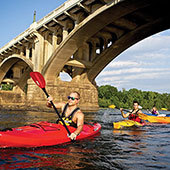 Kayaking on the Congaree River