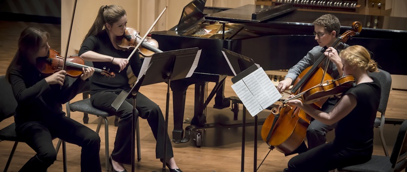 String students performing