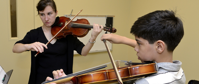 USC String Project students