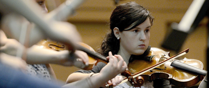 Beyond the Notes student.