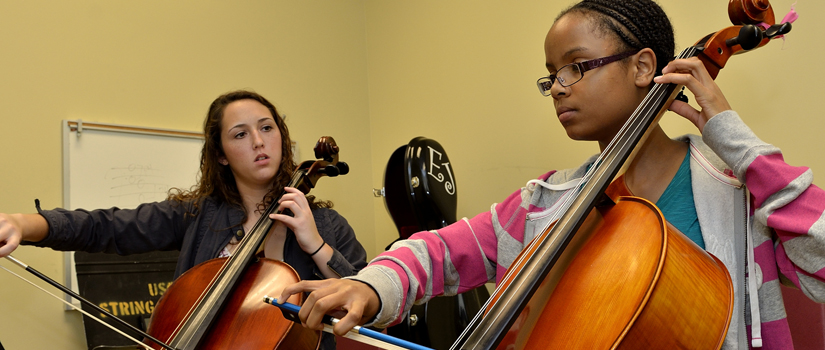 USC String Project students