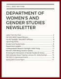 Cover of Spring 2023 WGST newsletter