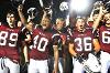 Wando football players celebrate after a huge victory against a rival school. This picture won an Award of Merit in the southeast.