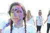 Portrait during a paint fight for the 2015 book theme Color Your Life.
