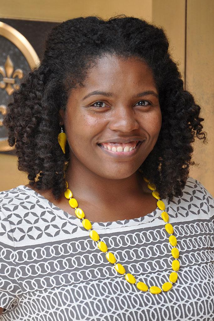 Ashley Stevens is in charge of the Historic Ford Estates' emerging archival program. 