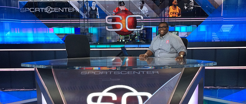 Alex Grant spent his summer with ESPN, where his work included filming SportsCenter, meeting company executives and talking with fellow Gamecocks.