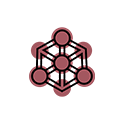 connected atoms icon
