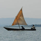 Boat off Buvuma Islands