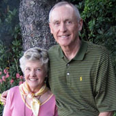 Fred Tollison, '64 engineering, and his wife, Sarah Belle