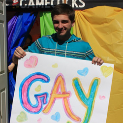BGLSA president Devon Sherrell leads the organization dedicated to LGBT advocacy