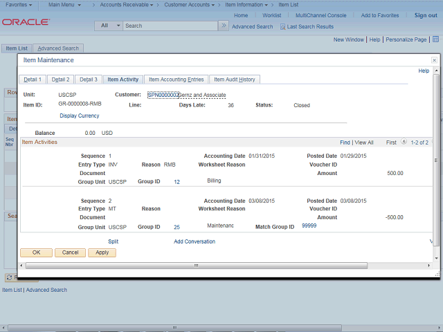 Screen image of this step
