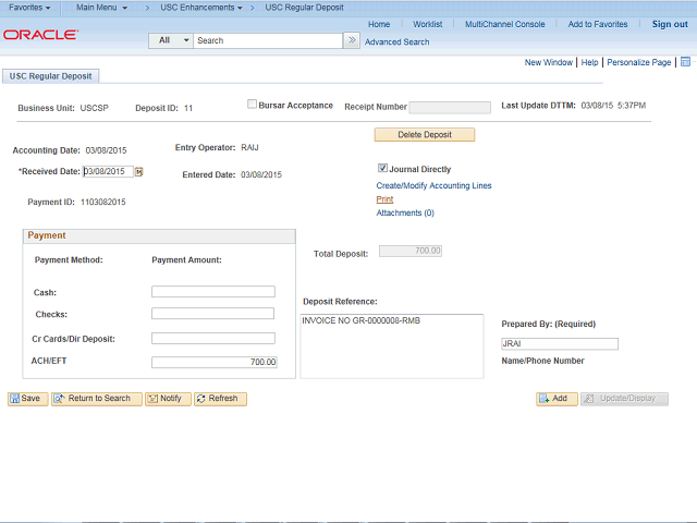 Screen image of this step