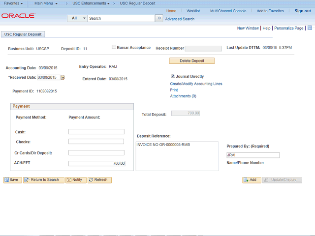 Screen image of this step