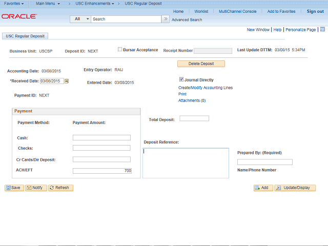 Screen image of this step