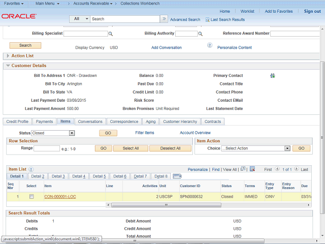 Screen image of this step