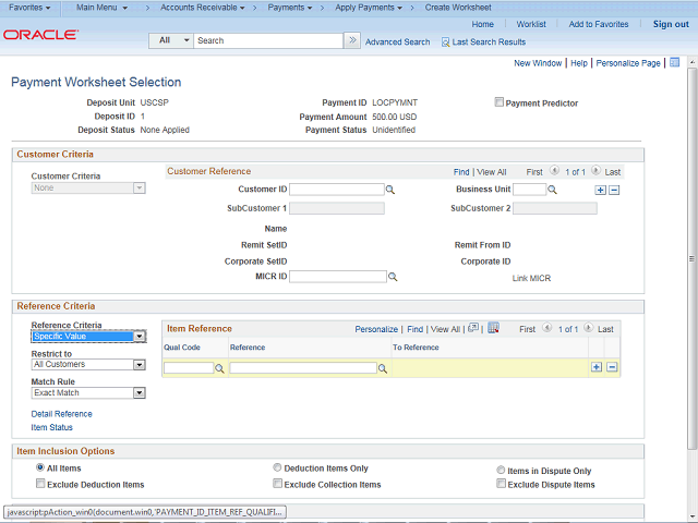 Screen image of this step