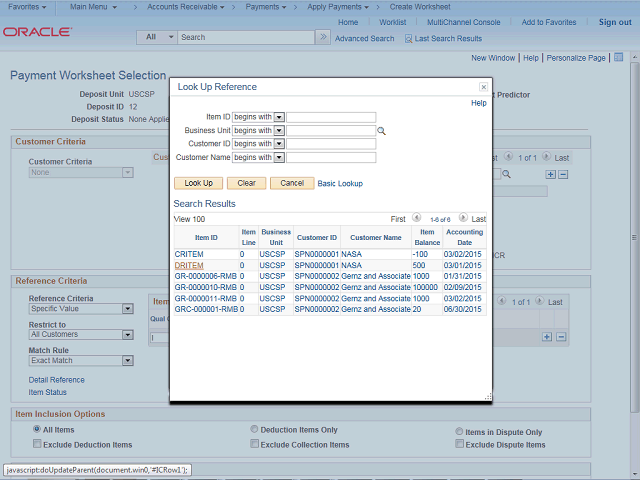 Screen image of this step