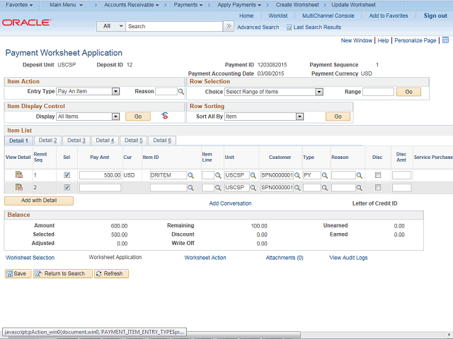 Screen image of this step