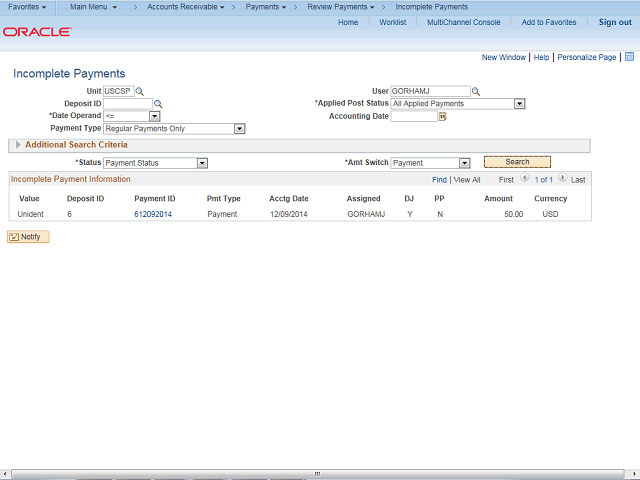 Screen image of this step