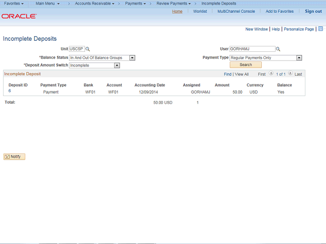 Screen image of this step