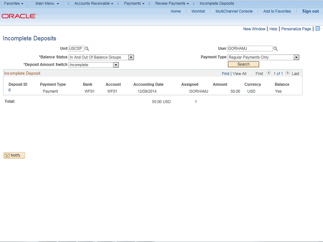Screen image of this step