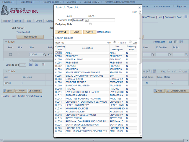 Screen image of this step