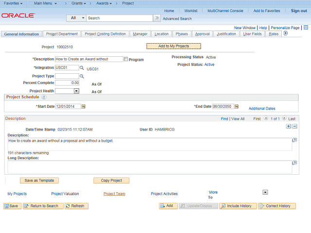 Screen image of this step