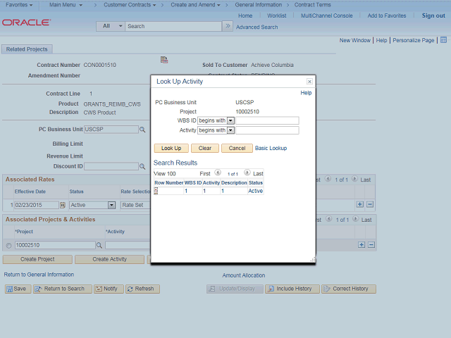 Screen image of this step