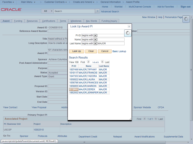Screen image of this step