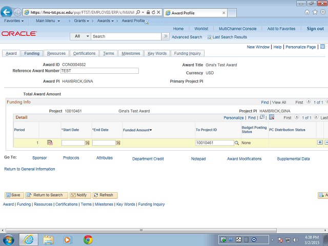 Screen image of this step