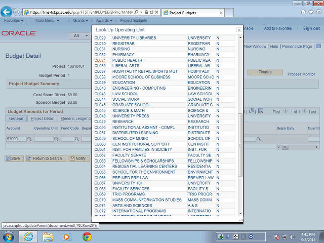 Screen image of this step