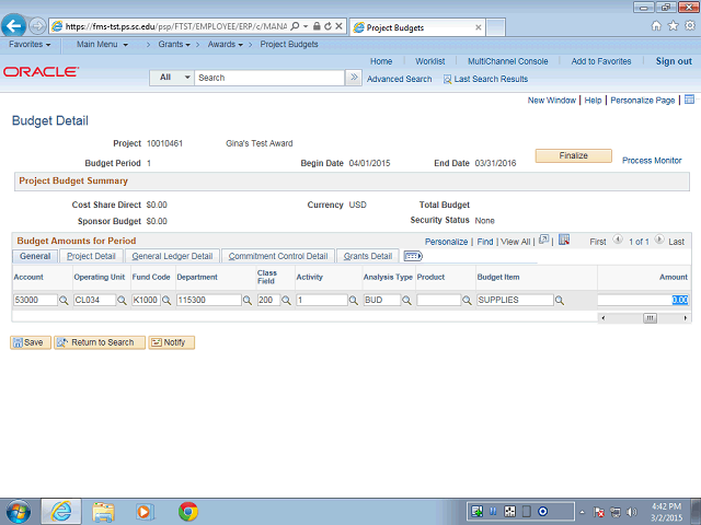 Screen image of this step