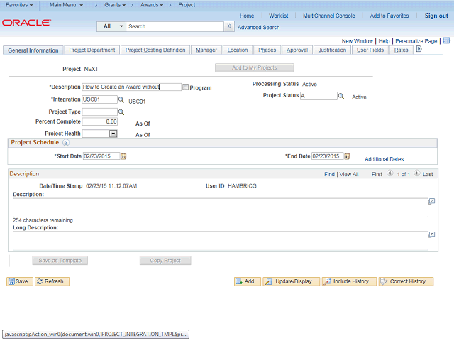 Screen image of this step