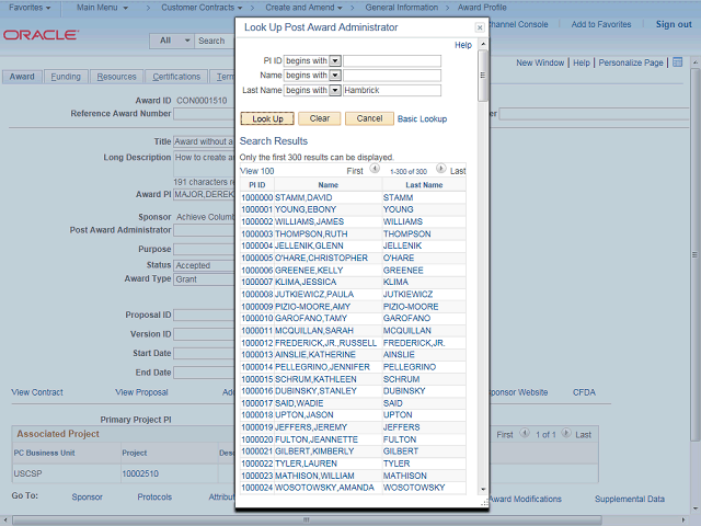 Screen image of this step