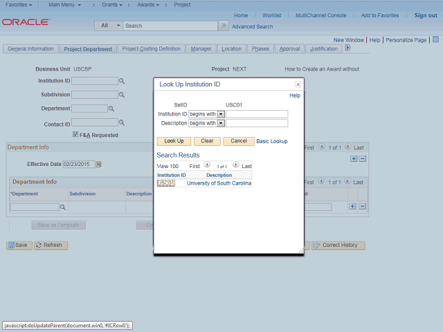 Screen image of this step