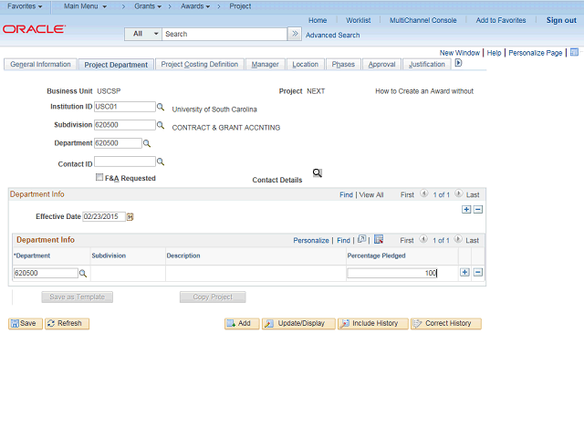 Screen image of this step