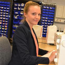 Vera DuBose is a master of fine arts student who uses unconventional approaches to solving costuming challenges, including spending lots of time in home improvement centers.