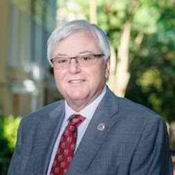 Headshot of USC President Michael Amiridis