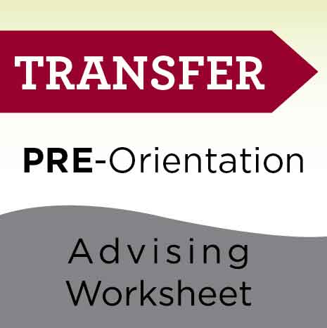 complete pre-orientation worksheet