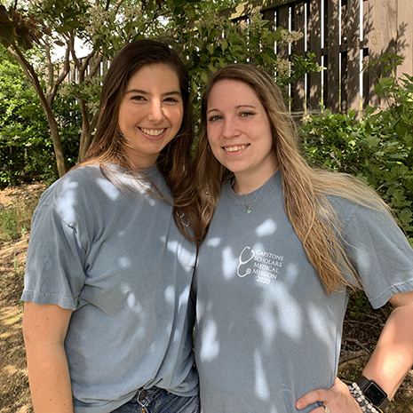 Gabby Gee and Amanda Dearborn, Student Leaders