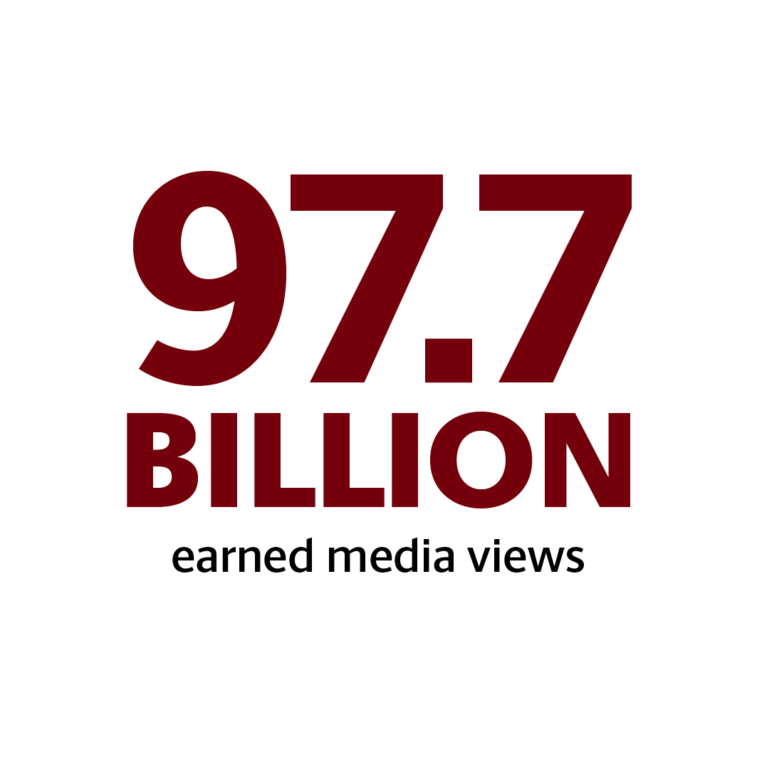 Infographic: 97.7 billion earned media views