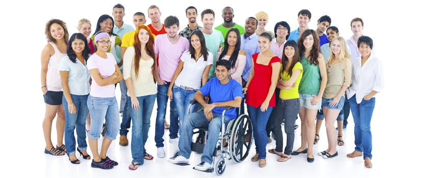 Diverse Group of Students