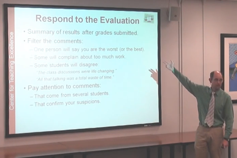Getting Good Student Teaching Evaluations