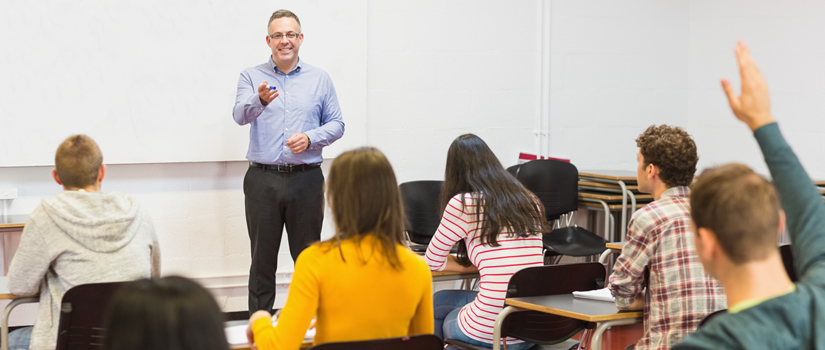 Professor Lecturing Class