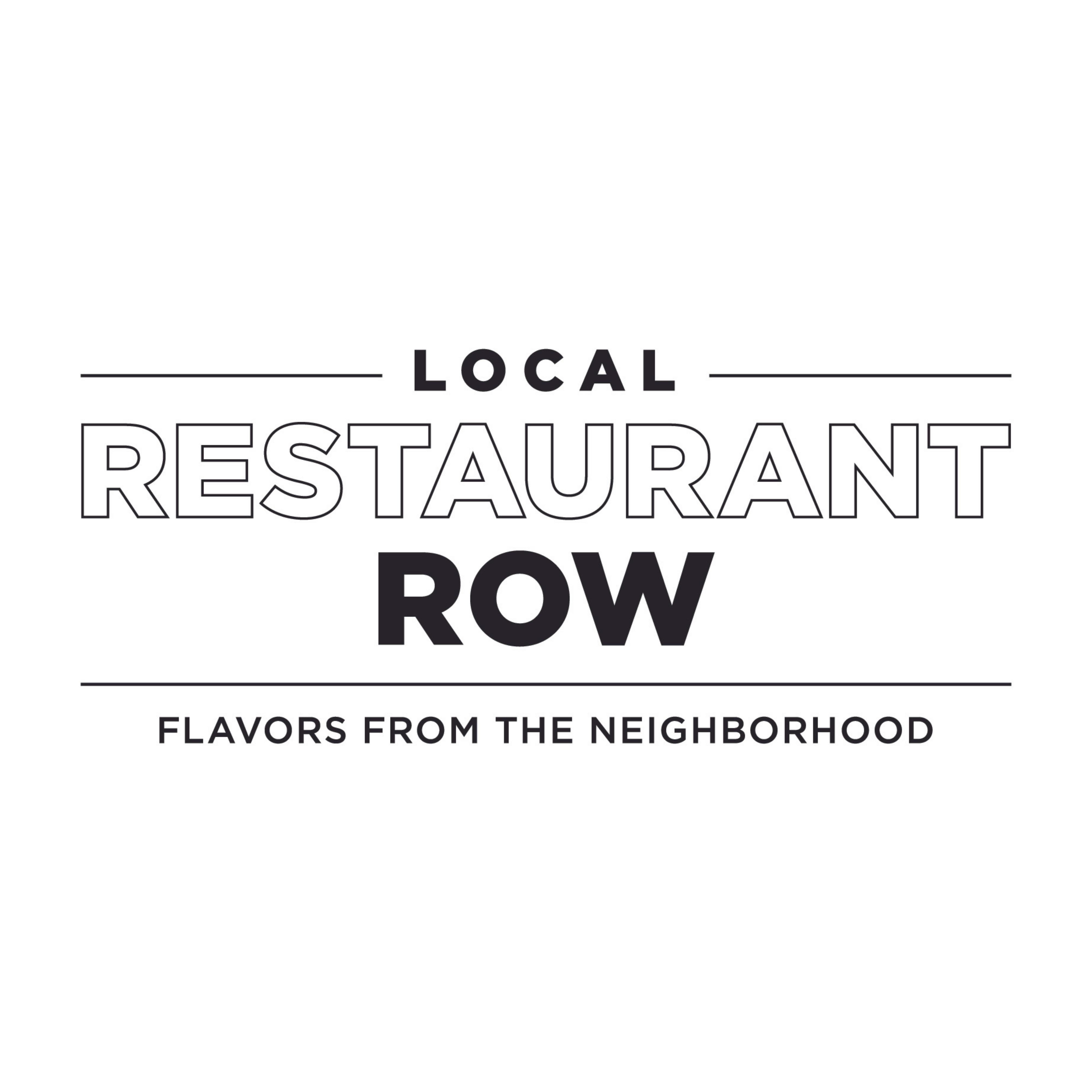 Local Restaurant Row Logo