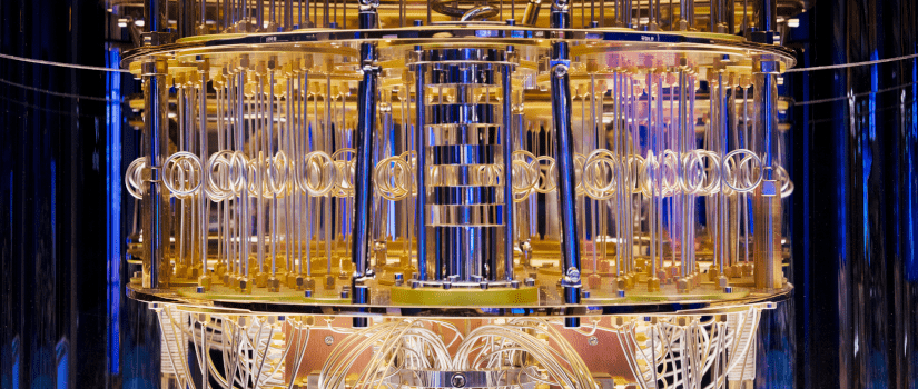an IBM quantum computer