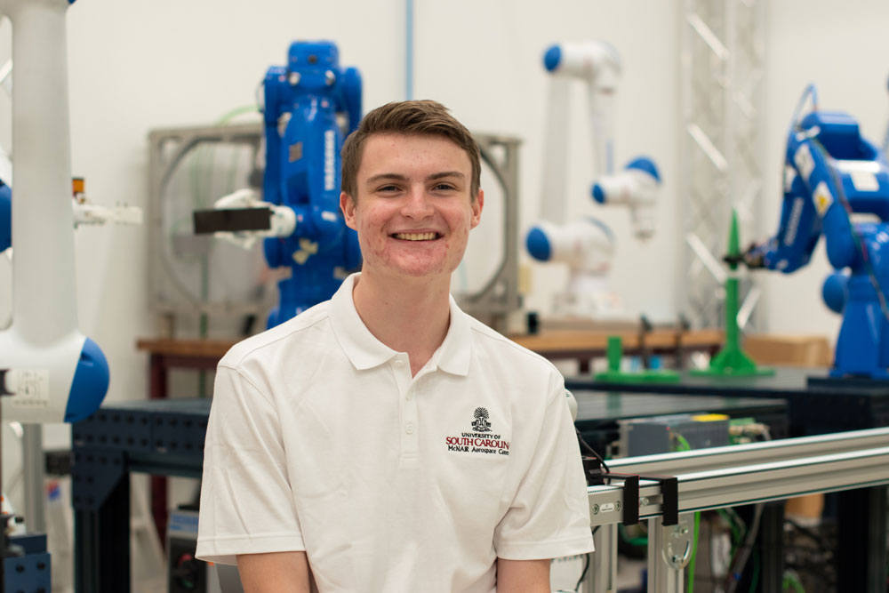 Adam Quin is a mechanical engineering major and member of the South Carolina Honors College.