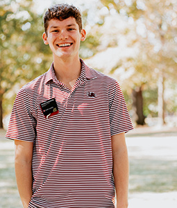 Richie Holmberg (’24), a member of the South Carolina Honors College, is traveling to Wales to explore environment, food and agriculture with the Fulbright UK Summer Institute.
