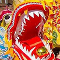Chinese dragon dance